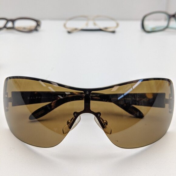 🕶️ Ralph Lauren RA4085 102/83 Polarized Shield Sunglasses 120 / JLE304🕶️​ - Picture 1 of 8